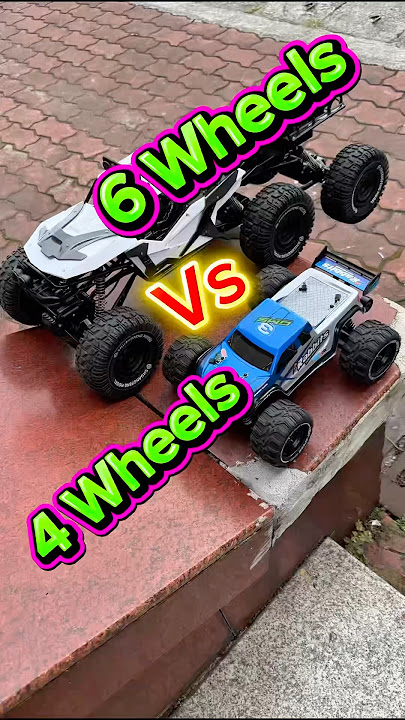 6 Wheels vs 4 Wheels RC Car Hill Climb Challenge – Who Wins?