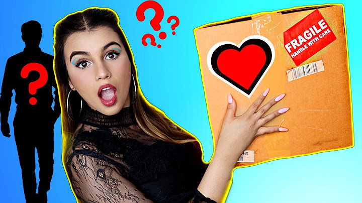وصلني صندوق عشوائي من حبيب غامض | انحرجت ! 😳