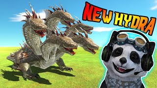 HYDRA JADI KEPALA LIMA!!! GAADA OBENG! - Animal Revolt Battle Simulator