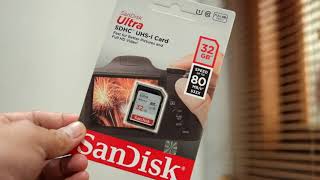 Memory SD Card Sandisk 32GB Ultra Class 10 Garansi Resmi 10 tahun