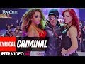 Lyrical Video: Criminal | Ra.One | ShahRukh Khan | Kareena Kapoor