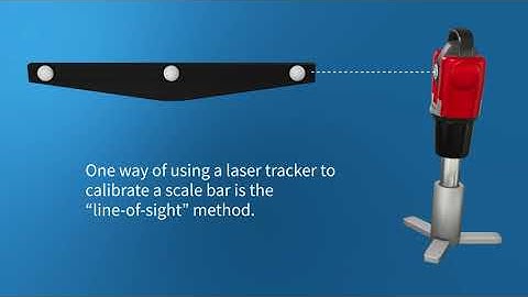Calibrating a Scale Bar with a Laser Tracker