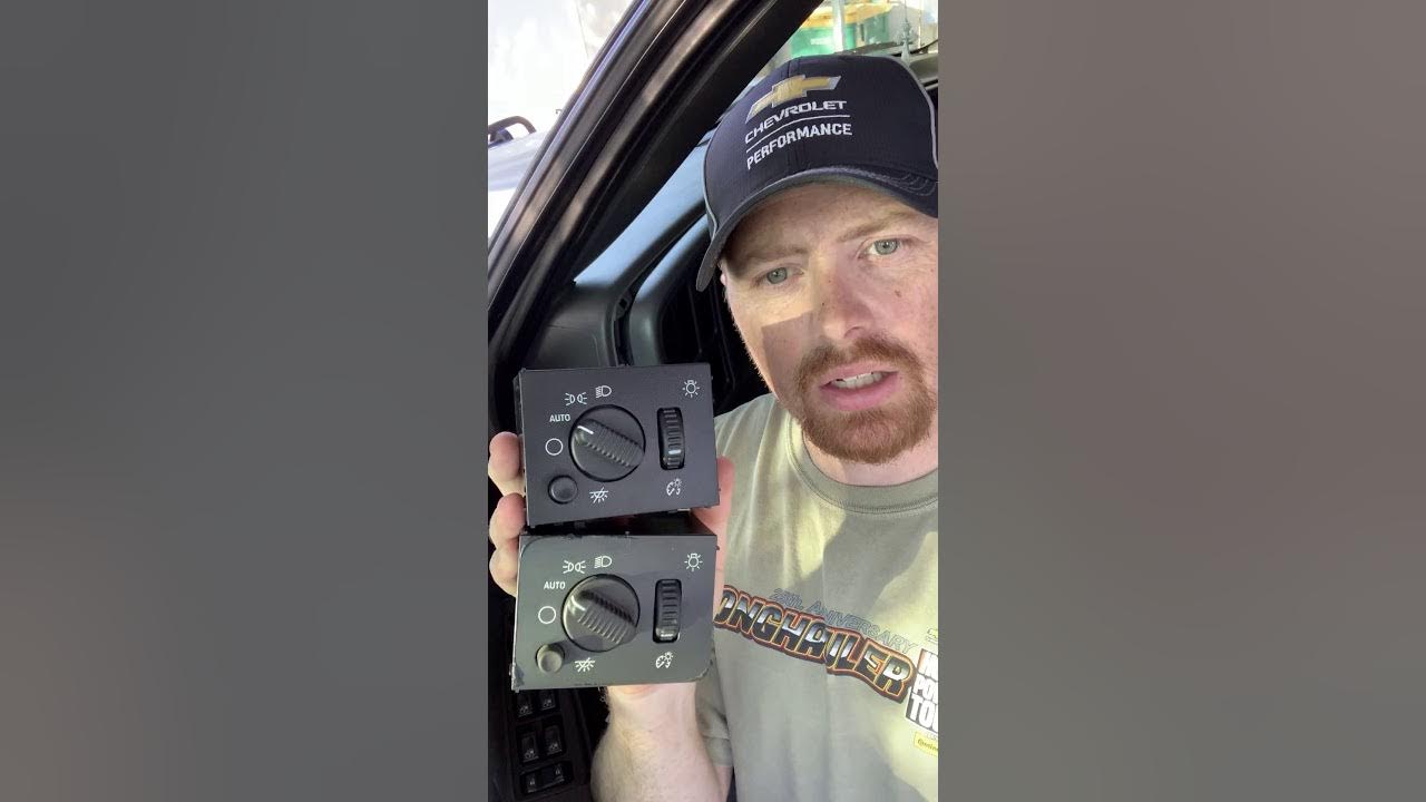 How to replace dimmer switch assembly on Gmc Sierra YouTube
