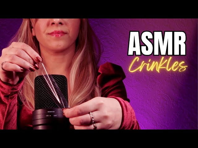 Sticky Tape on Mic • Crinkly, Sticky ASMR Sounds