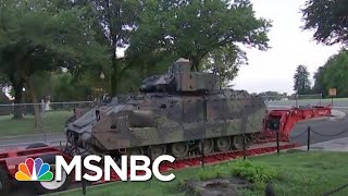 Colonel Blasts Draft-Dodging Trump For Military Parade Trappings | The Beat With Ari Melber | MSNBC