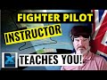 Fighter Pilot Flying Instructor Teaches You How to Fly Jets with VR