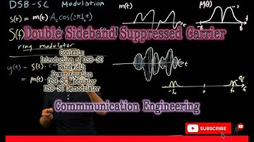 DSB SC Modulation & Demodulation# #KIE # ETCE