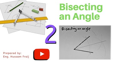 Bisecting an Angle in Technical Drawings: Easy Method Explained.