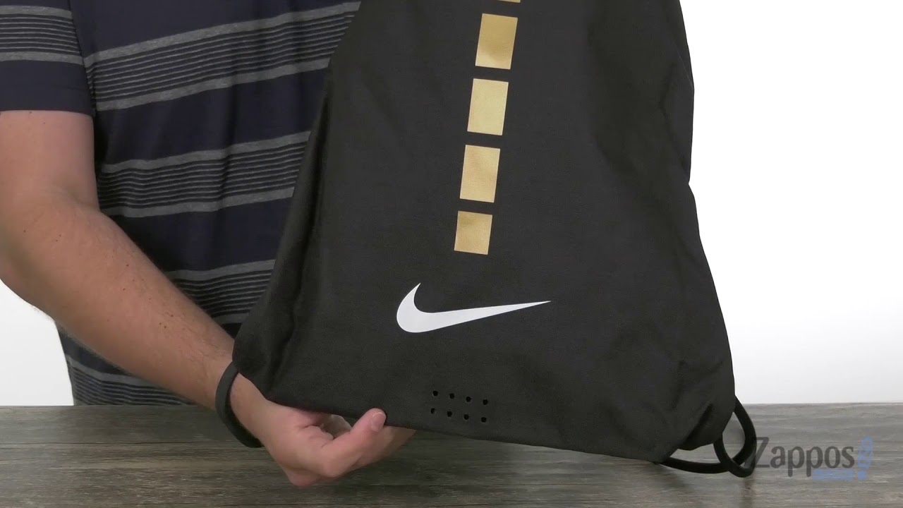 nike elite drawstring bag