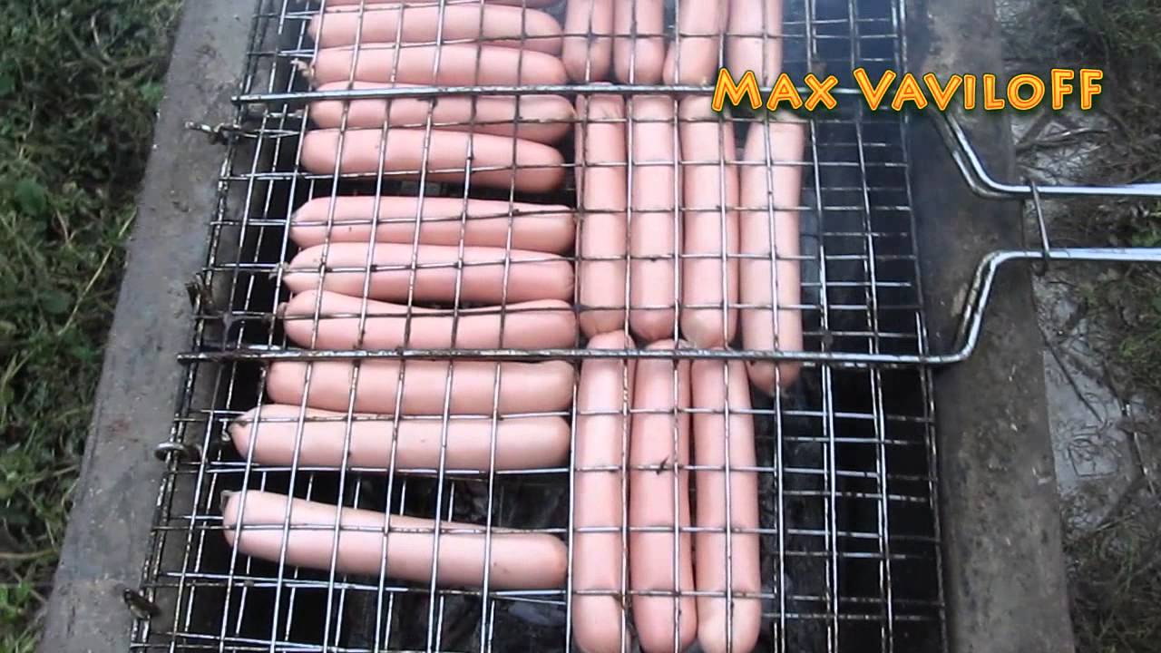 Как пожарить сосиски на барбекю электрокамины угловые размеры