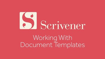 Organising Your Projects - Working With Document Templates