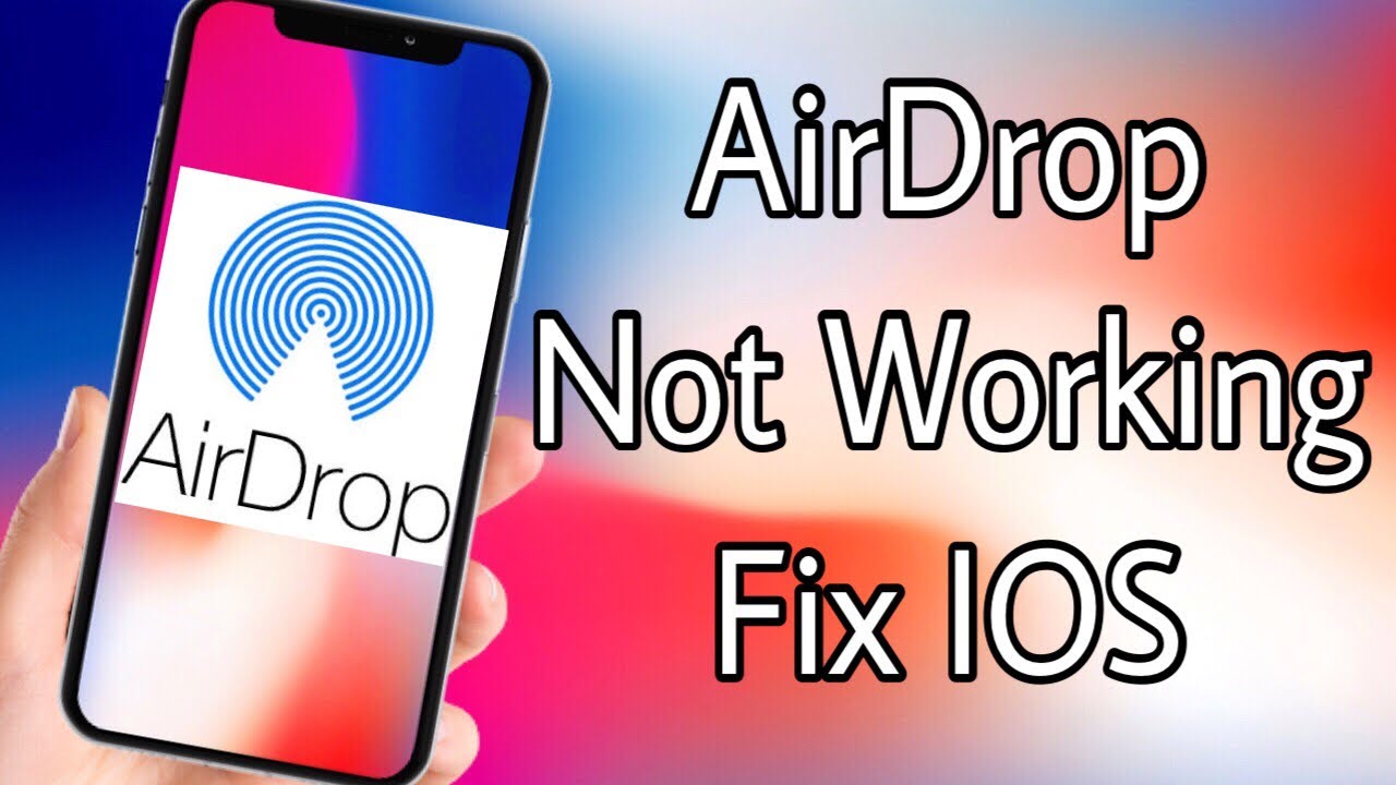 IPhone Airdrop Not Working Fix Airdrop Sharing YouTube