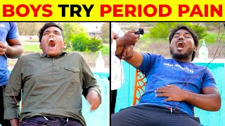 Boys Experiencing Period Pain | Mad Brothers