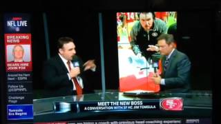 New San Francisco 49Ers Head Coach Jim Tomsula On What His