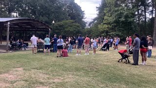 Prayer vigil held for Charlie Kirk in Alpharetta