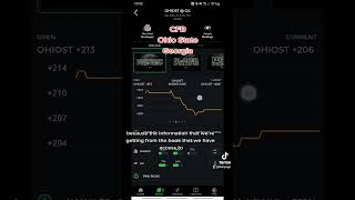 Winning CFB Playoff Betting Strategies w/ the Sharp App.  Square $ & Line Moves Ohio State v Georgia screenshot 3