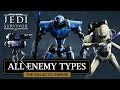 All galactic empire enemy types  bosses in star wars jedi survivor guide