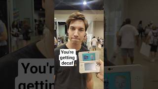 Nintendo 3ds but mii is getting decaf with @JosiahSchneider #nintendo #gaming #shorts