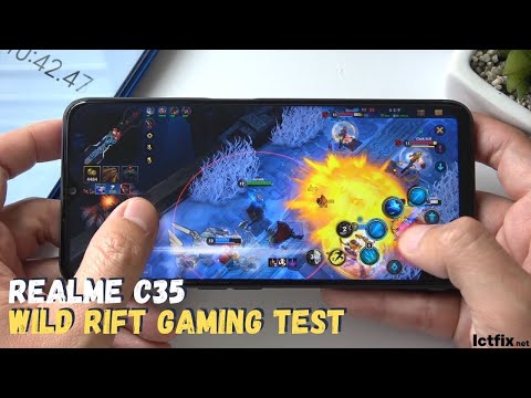 Realme C35 League of Legends Mobile Wild Rift Gaming test | LOL Mobile