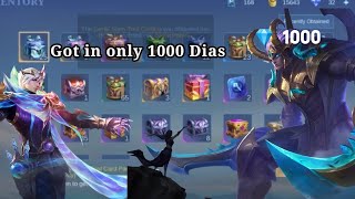 Opening 1 month chest and free skins /mobile legends screenshot 5