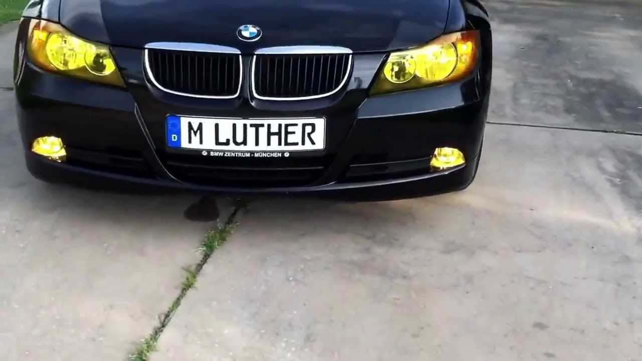 Yellow tint lights on still light out. YouTube