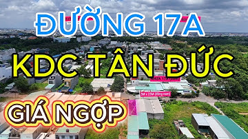 chính chủ cần bán gấp lô đất đường 17a kdc tân đức | đức hòa
