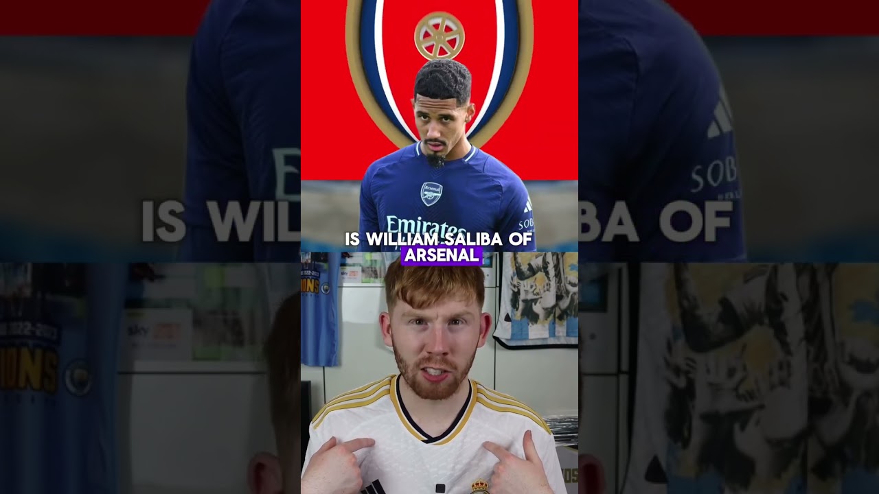 William Saliba To Real Madrid? 🇫🇷 #shorts