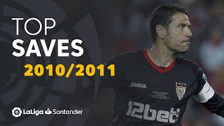 TOP 20 SAVES LaLiga Santander 2010/2011