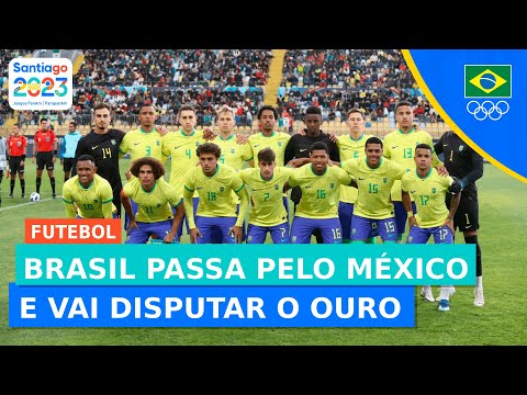 Chile 1 x 1 Brasil  Jogos Pan-Americanos - Futebol masculino