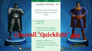 #How to edit/modify/add cheats(cw) for PSP(PPSSPP) by QuickEdit on Android