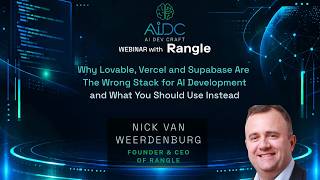 Why Lovable, Vercel and Supabase Are The Wrong Stack for AI Development | Ai Dev Craft Webinar