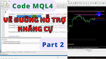 Tập 48 Code MQL4 - Vẽ hỗ trợ kháng cự (Part 2)