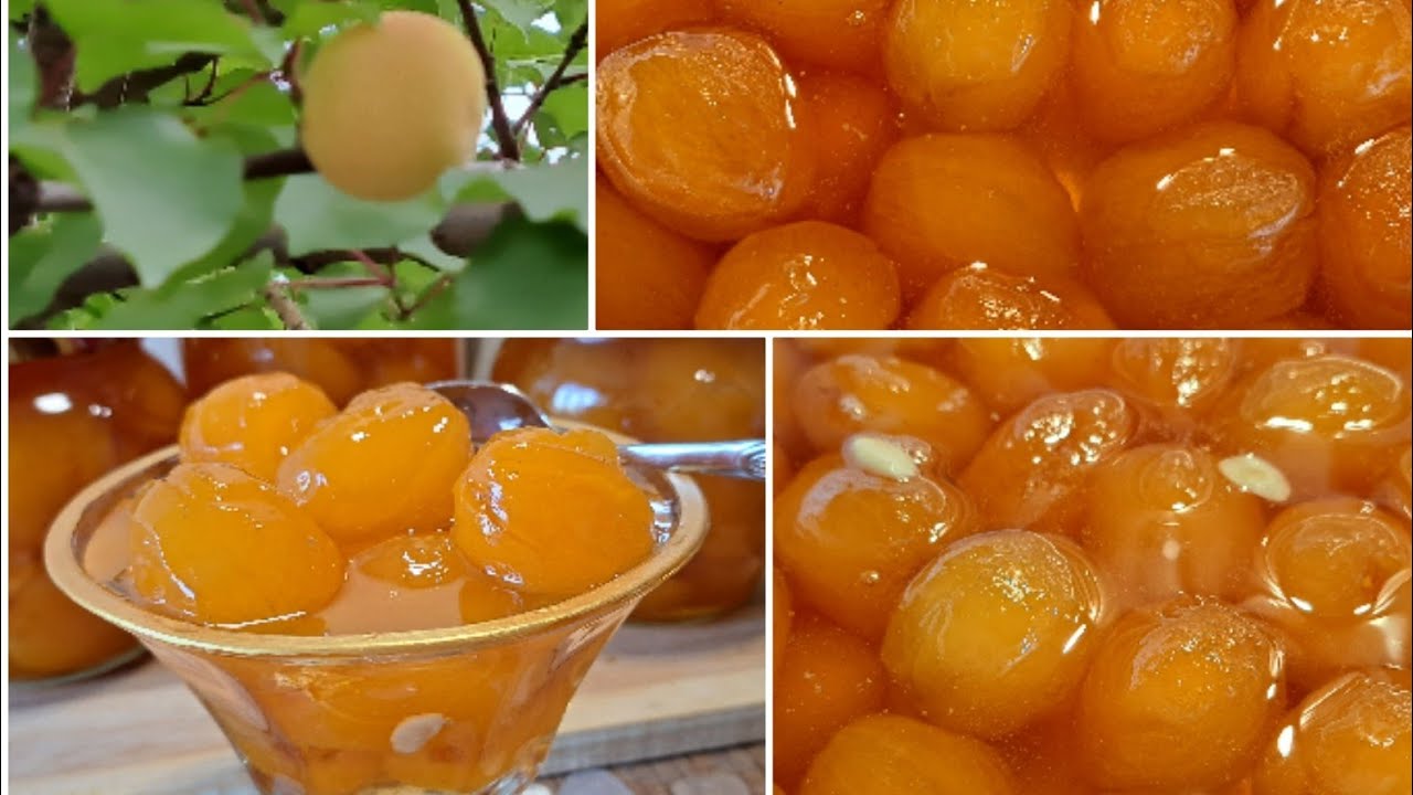 Ərik mürəbbəsi 🥭 _İdeal formada👍🇦🇿 En iyi kayısı reçeli yapımı 🌹