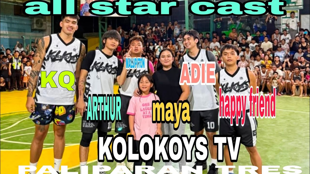 The main event KOLOKOYS TV MALUPITON ADIE ARTHUR NERY KEVIN QUIAMBAO SK BIANCA MAYA PALIPARAN TRES.