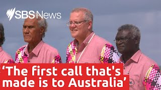 Australia continues to support the Solomon Islands amid China concerns | SBS News screenshot 5