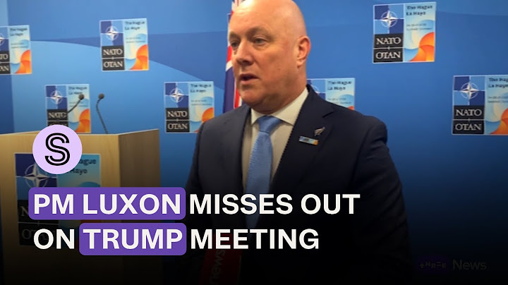 PM Luxon misses out on meeting with Donald Trump at NATO | Stuff.co.nz