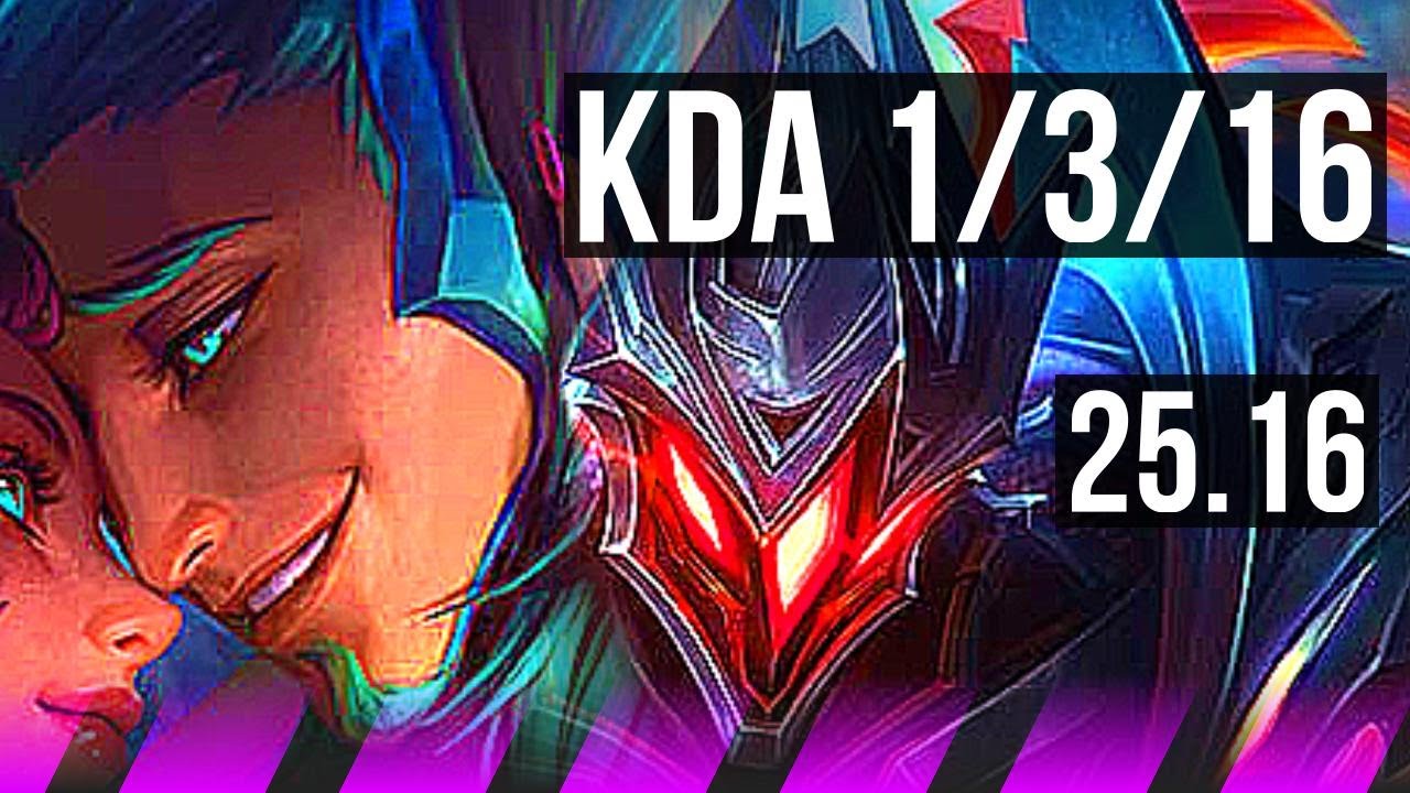 RAKAN & Sivir vs ZED & Kai'Sa (SUP) | 1/3/16 | KR Master | 25.16