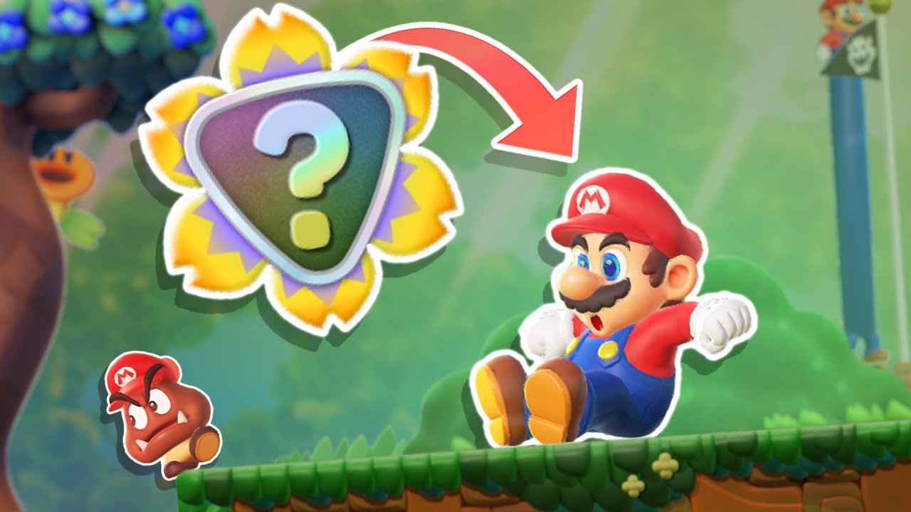 I made 9 NEW BADGES in Mario Wonder
