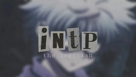 INTP anime characters ✨