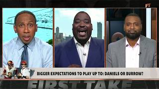 Stephen A. & CC GET INTO IT 🍿 Is Joe Burrow WORTHY OF CRITICISM? 👀 | First Take