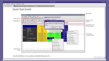 Lynx Design System: QoR Viewer | Synopsys
