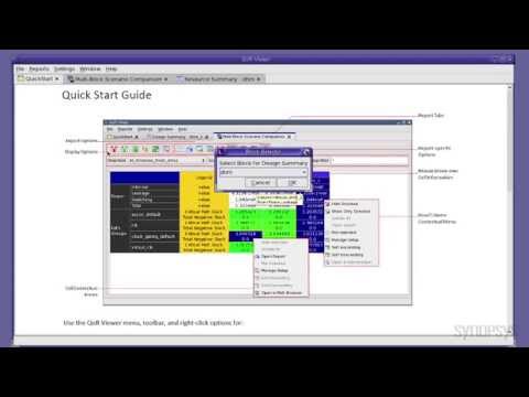 Lynx Design System: QoR Viewer | Synopsys