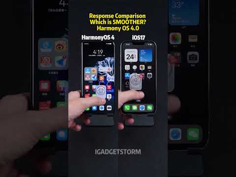 HarmonyOS 4 vs iOS17 | Response Comparison Which is SMOOTHER?