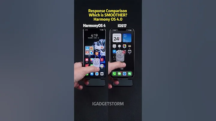 HarmonyOS 4 vs iOS17 | Response Comparison Which is SMOOTHER? - 天天要闻