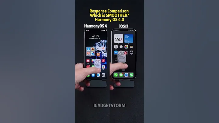 HarmonyOS 4 vs iOS17 | Response Comparison Which is SMOOTHER? - DayDayNews