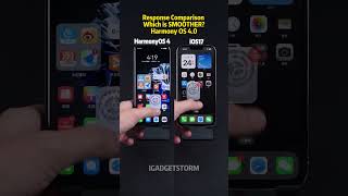 HarmonyOS 4 vs iOS17 | Response Comparison Which is SMOOTHER? screenshot 3