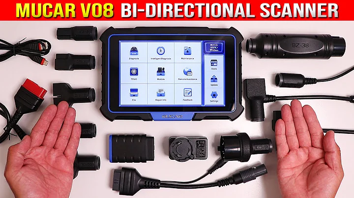 Mucar VO8 Bidirectional Scanner - IS IT WORTH IT? (Review)