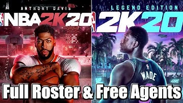 NBA 2K20: Player Ratings - Full Roster of All 30 Teams & Free Agents