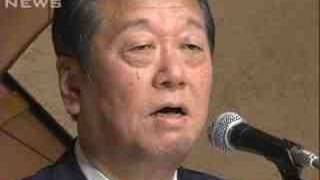 事情聴取後、小沢氏会見　不正への関与を改めて否定（10/01/23）