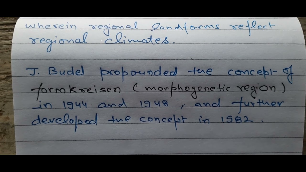 Morphogenetic Regions: basic concepts and definitions